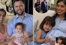 Usha Vance shared that her 4-year-old daughter can hardly wait to meet her baby brother, revealing: “Every day she hugs me and says, ‘Mom, I want to play with him.’”