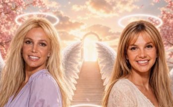 two blonde angels with halos