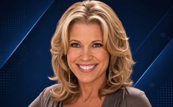 smiling blonde woman headshot