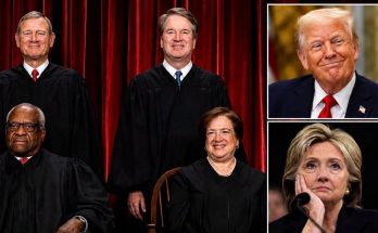 supreme Court justices Trump Clinton