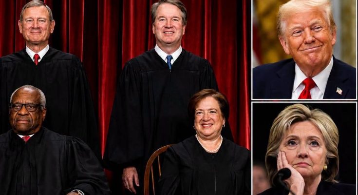 supreme Court justices Trump Clinton