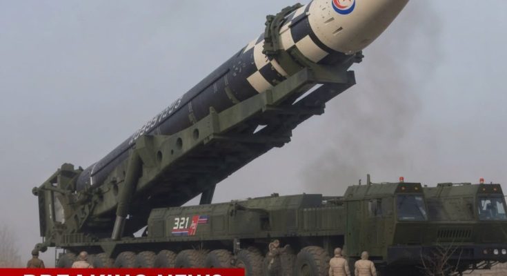 north Korean missile launch vehicle