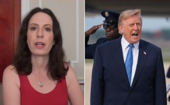 split screen news broadcast