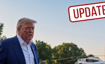 trump speaking outdoors Washington