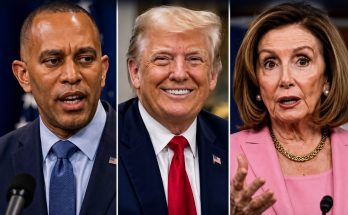 jeffries Trump Pelosi trio