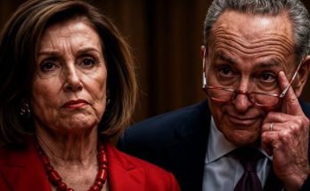 pelosi and Schumer portrait